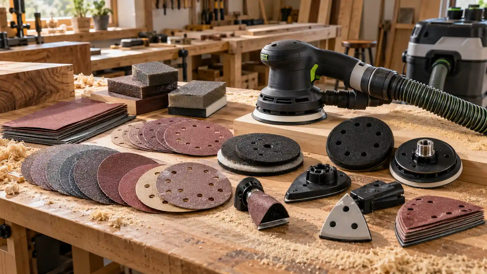Best Sander Accessories for Professional Woodworking
